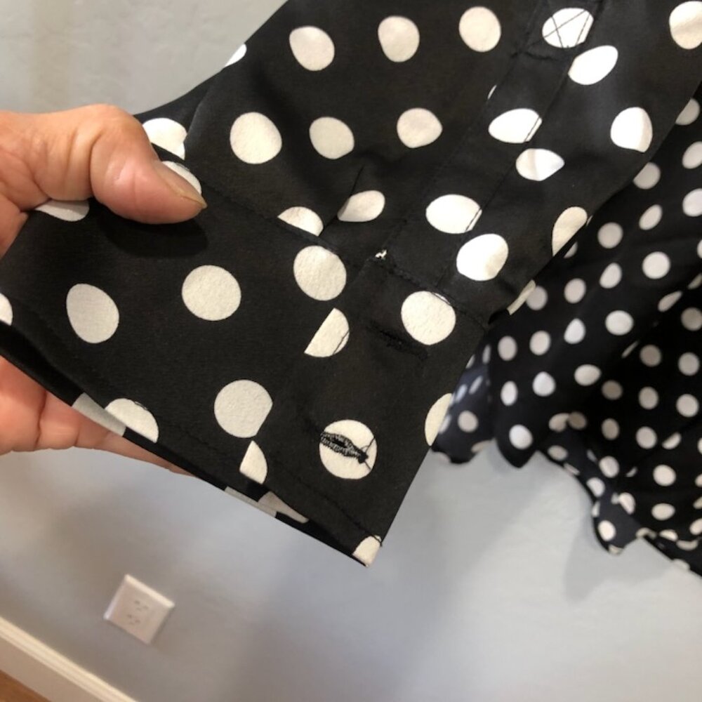 Polka Pot blouse shirt style - Picture 2 of 5